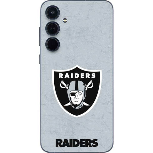NFL Las Vegas Raiders - Alternate Distressed Galaxy A35 5G Skin